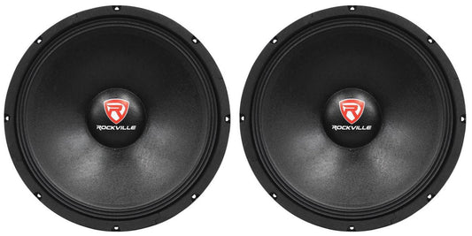 (2) New  RVP15W8 2000 Watt 15" Pro Subwoofers 8 Ohm Raw Sub Woofers