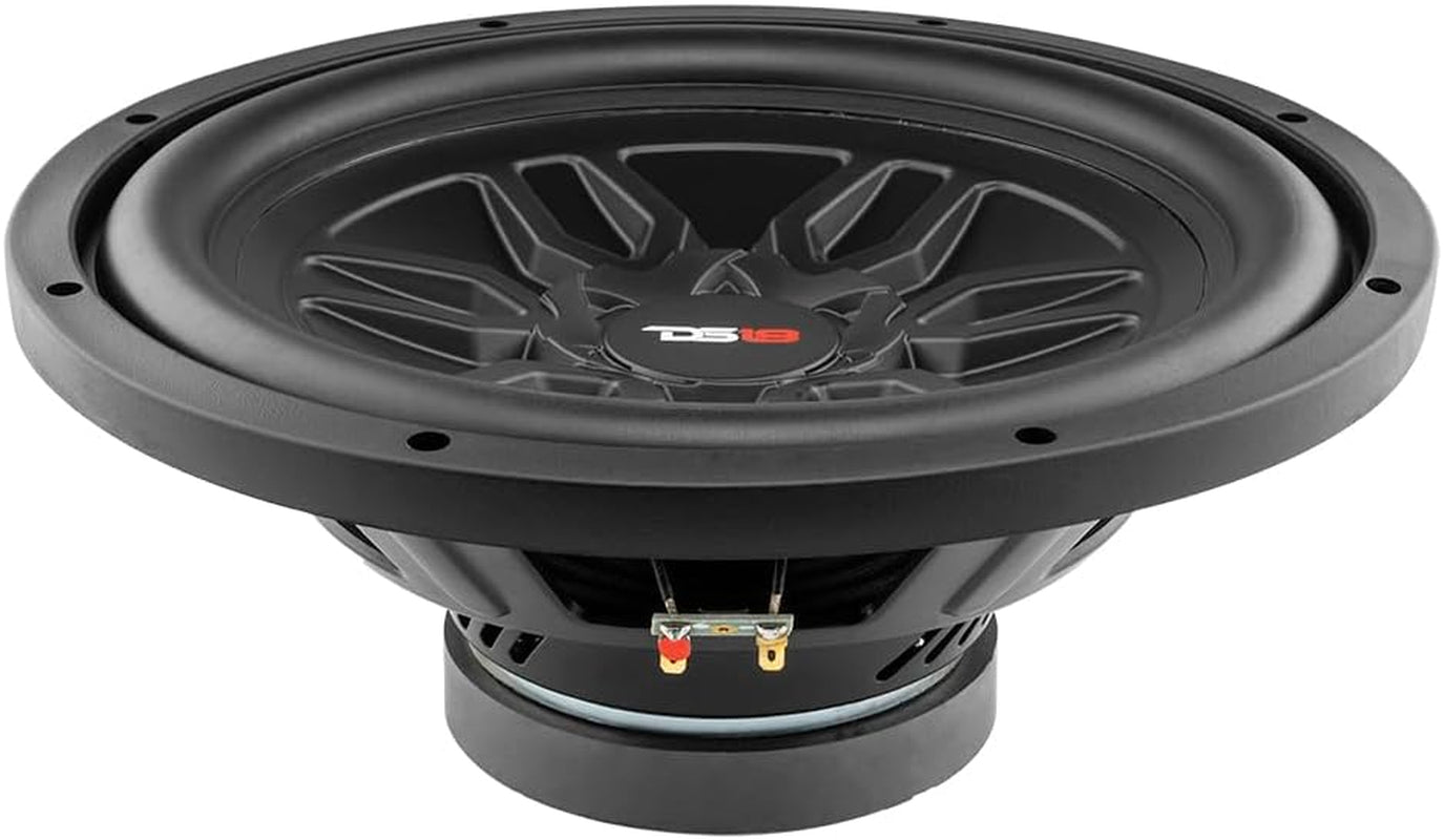 SLC-MD12 Car Subwoofer 12" 1000 Watts MAX Power Single Voice Coil 4 Ohms. Easy Mounting. Loud Bass for Vehicle Stereo Sound System - 1 Speaker