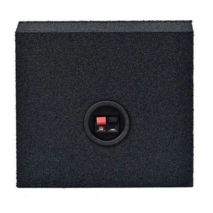 Qbomb QBTW6.5 Single 6.5" Bedliner Spray Speaker Enclosure, 2 Pack